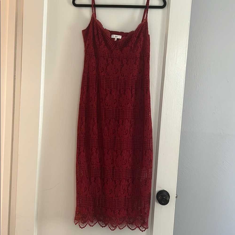 NWOT Nordstrom NSR lace Midi Dress - Wedding Guest